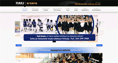 Desktop Screenshot of haapajarvenjaahalli.fi